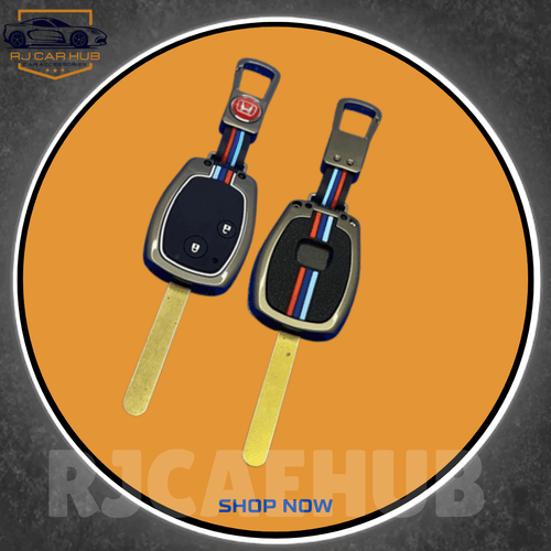 Honda City 2009 - 2021 GM Metal Key Cover Premium – Luxury Alloy Remote Key Protection Case - Premium Car Accessories by RJCARHUB Official Pakistan