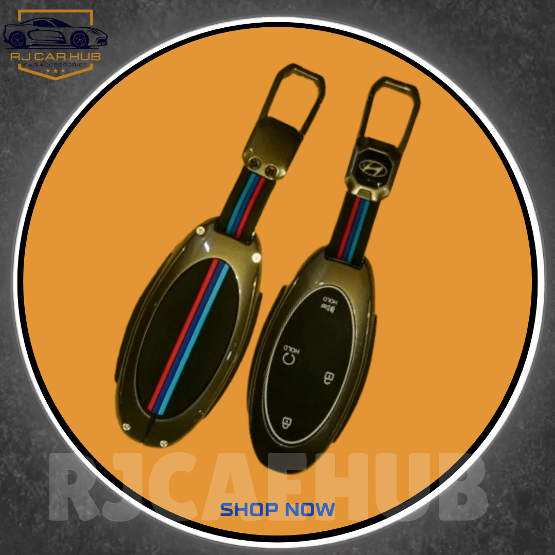 Hyunda Tucson 2026 Metal Key Cover Premium – Luxury Alloy Remote Key Protection Case - Premium Car Accessories by RJCARHUB Official Pakistan