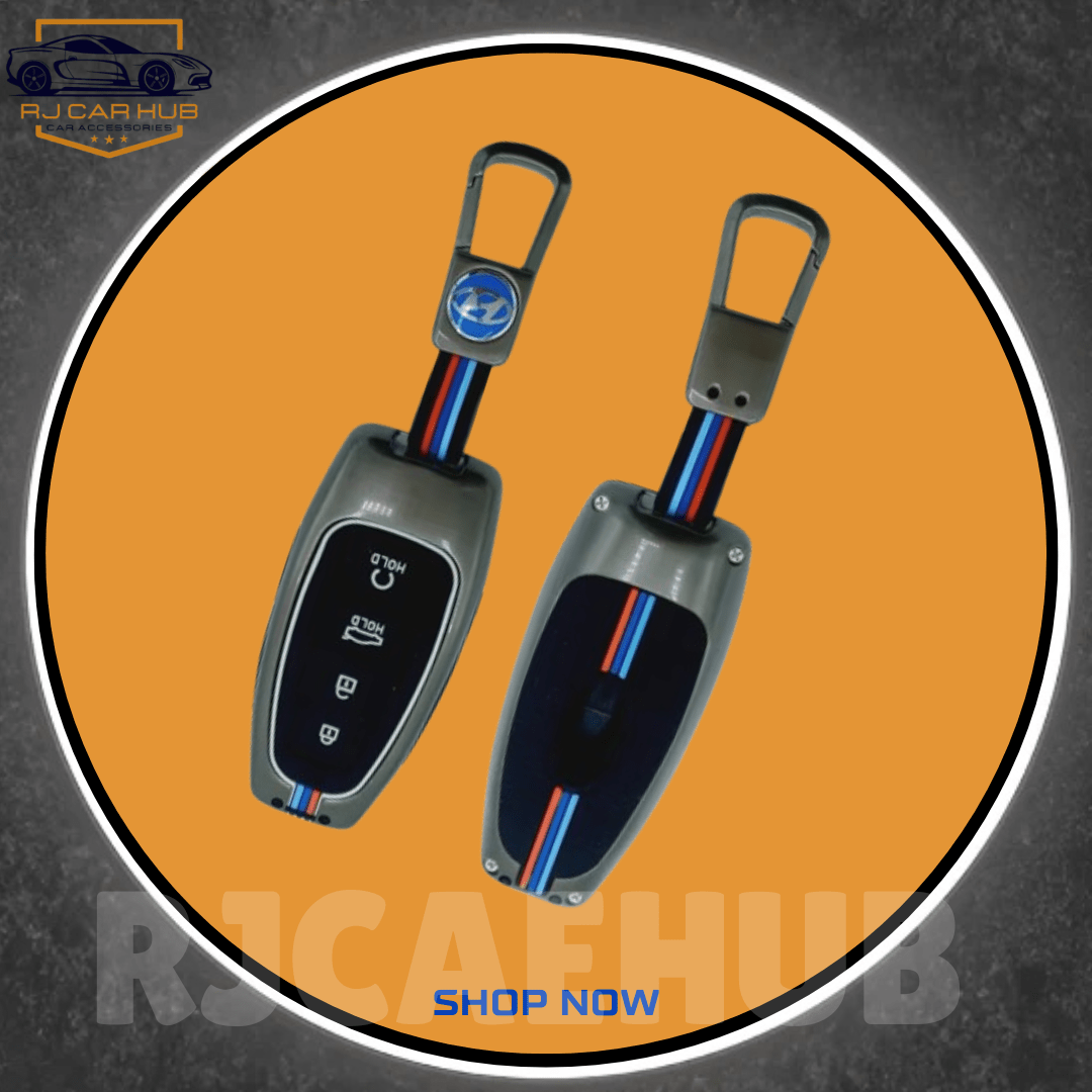 Hyundai Sonata Metal Key Cover Premium – Luxury Alloy Remote Key Protection Case - Premium Car Accessories by RJCARHUB Official Pakistan