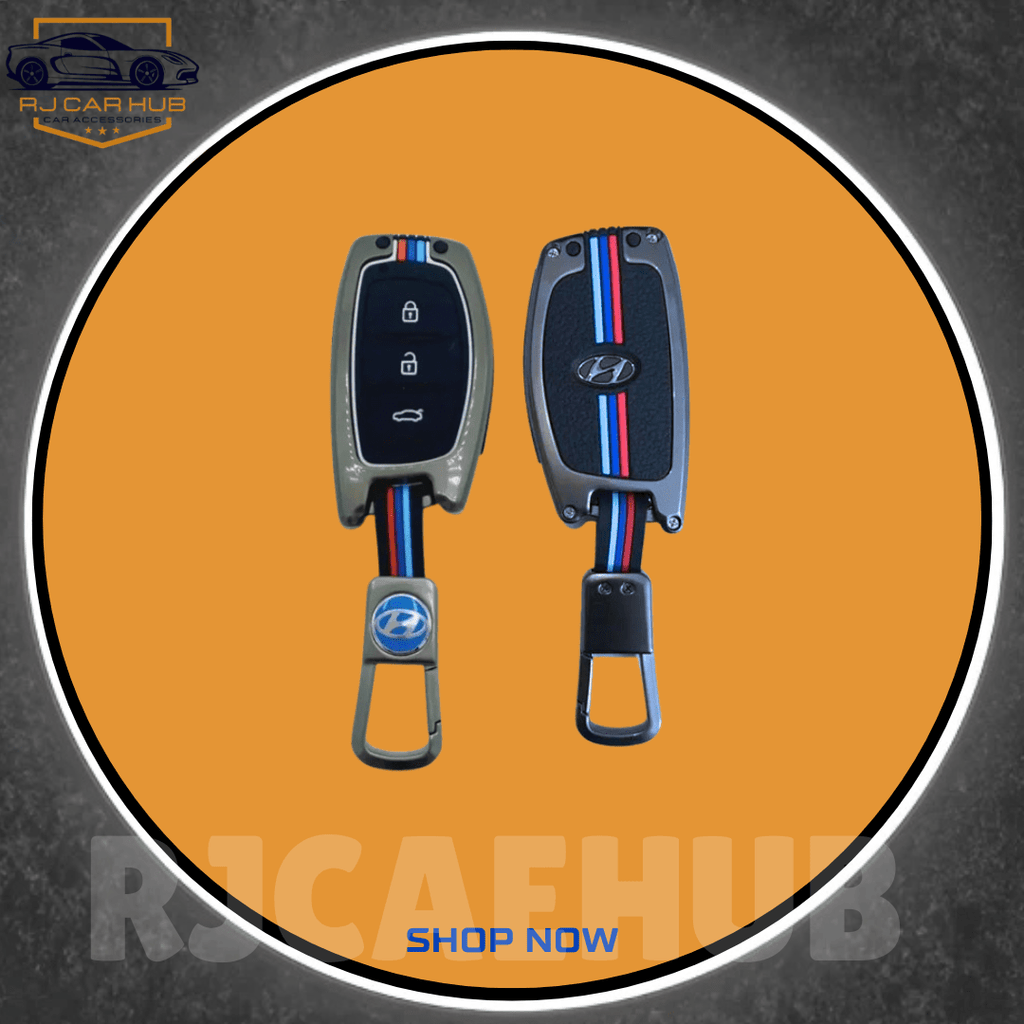 Hyundai Tucson / Elentra 2021 - 2024 Metal Key Cover Premium – Luxury Alloy Remote Key Protection Case - Premium Car Accessories by RJCARHUB Official Pakistan