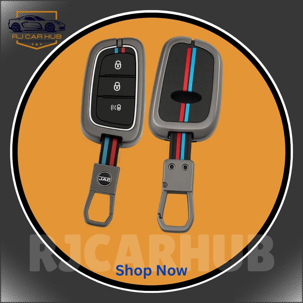 Jac T9 Hunter Metal Key Cover Premium – Luxury Alloy Remote Key Protection Case - Premium Car Accessories by RJCARHUB Official Pakistan