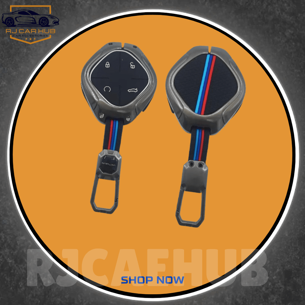 Jetour Dashing Metal Key Cover Premium – Luxury Alloy Remote Key Protection Case - Premium Car Accessories by RJCARHUB Official Pakistan