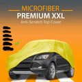 MPV / VAN All Car Models MicrofiberTop Cover Premium Anti - Scratch Top Cover Multi - Soft Fleece - Premium Car Accessories by RJCARHUB Pakistan